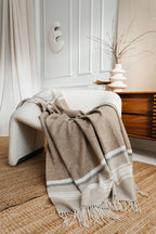 Hanover Cashmere & Merino Wool Throw - Available in 3 Colors