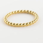 Dainty Gold Rings - Waterproof 18k Gold Stackable Rings
