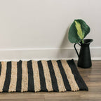 2' x 3' Cotton/Jute Rug