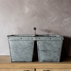 Luxe B Co- Dual Iron Handle Tray Buckets