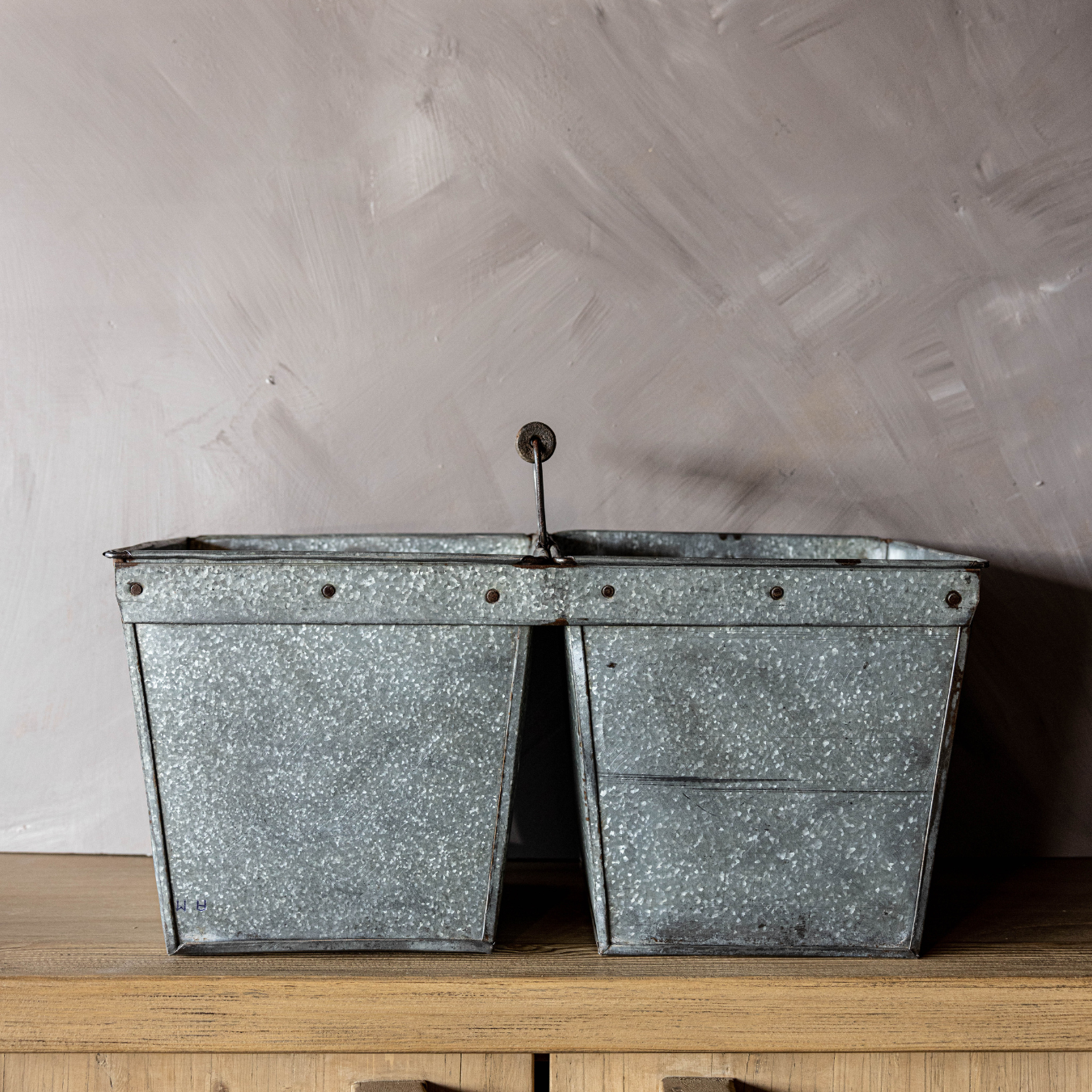Luxe B Co- Dual Iron Handle Tray Buckets