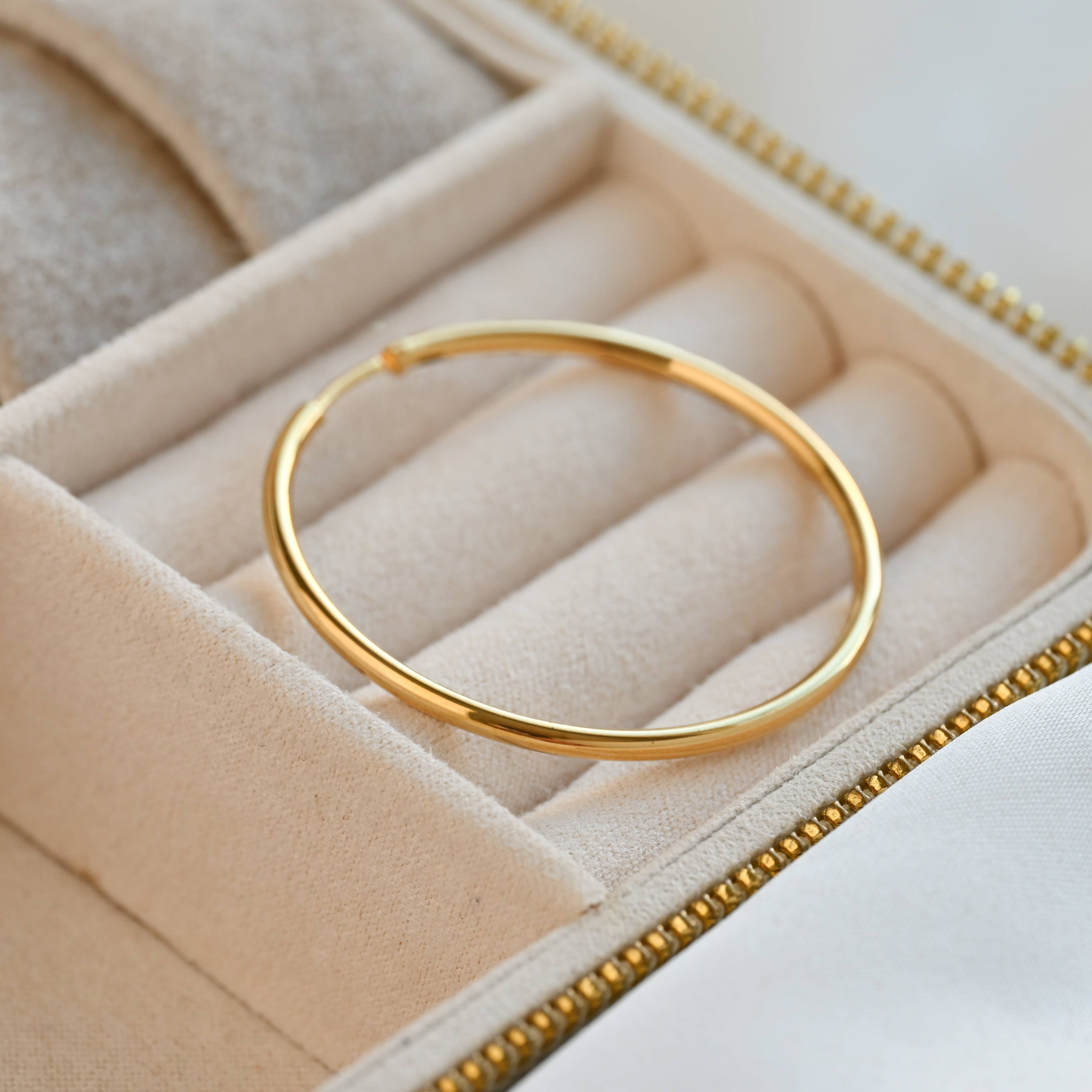 Endless Hoop Earrings - Infinity Hoops - Continuous Hoops