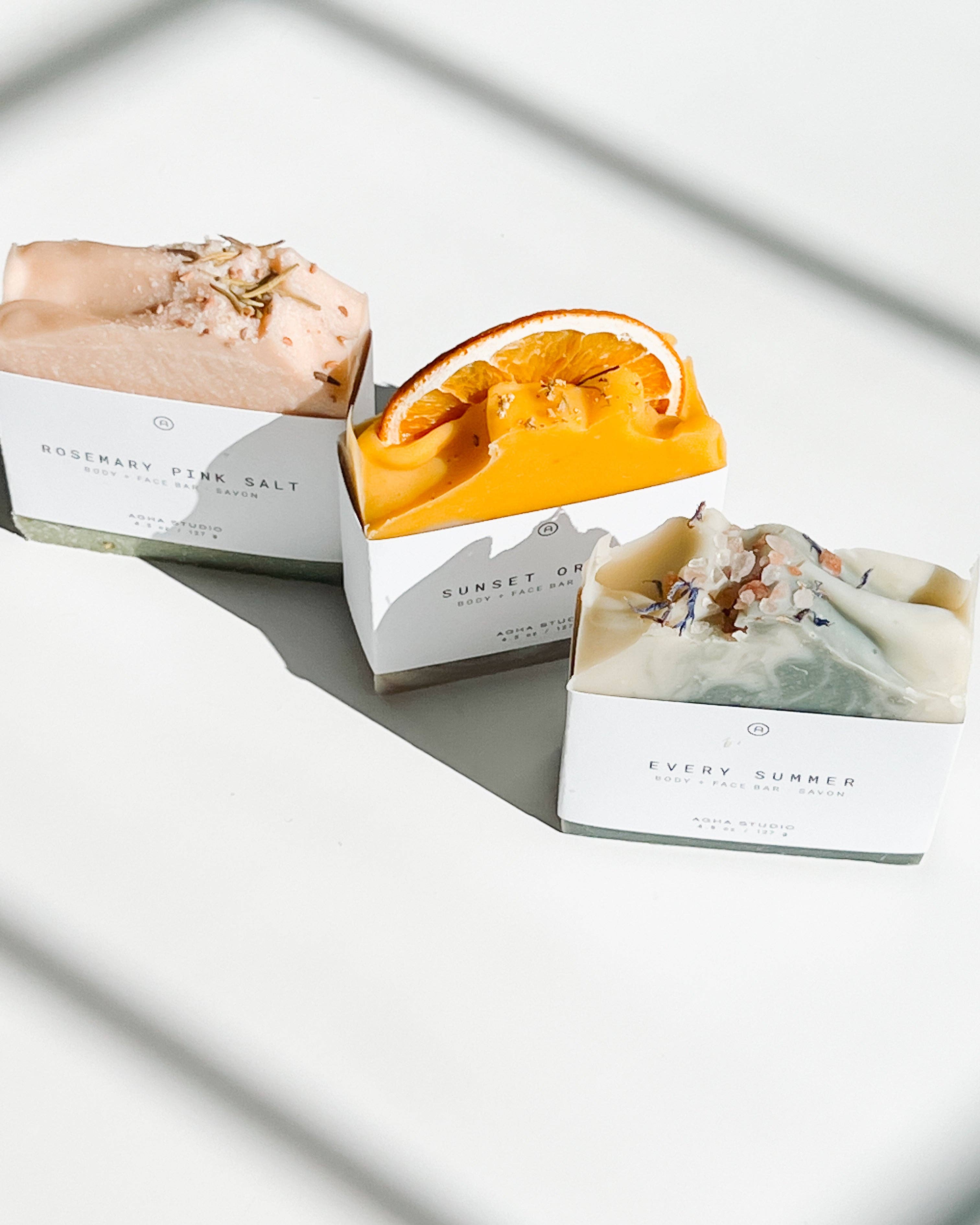 Sunset Orange Body + Face Bar