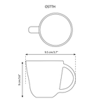 Stoneware Coffee Mug | Osun 10 oz