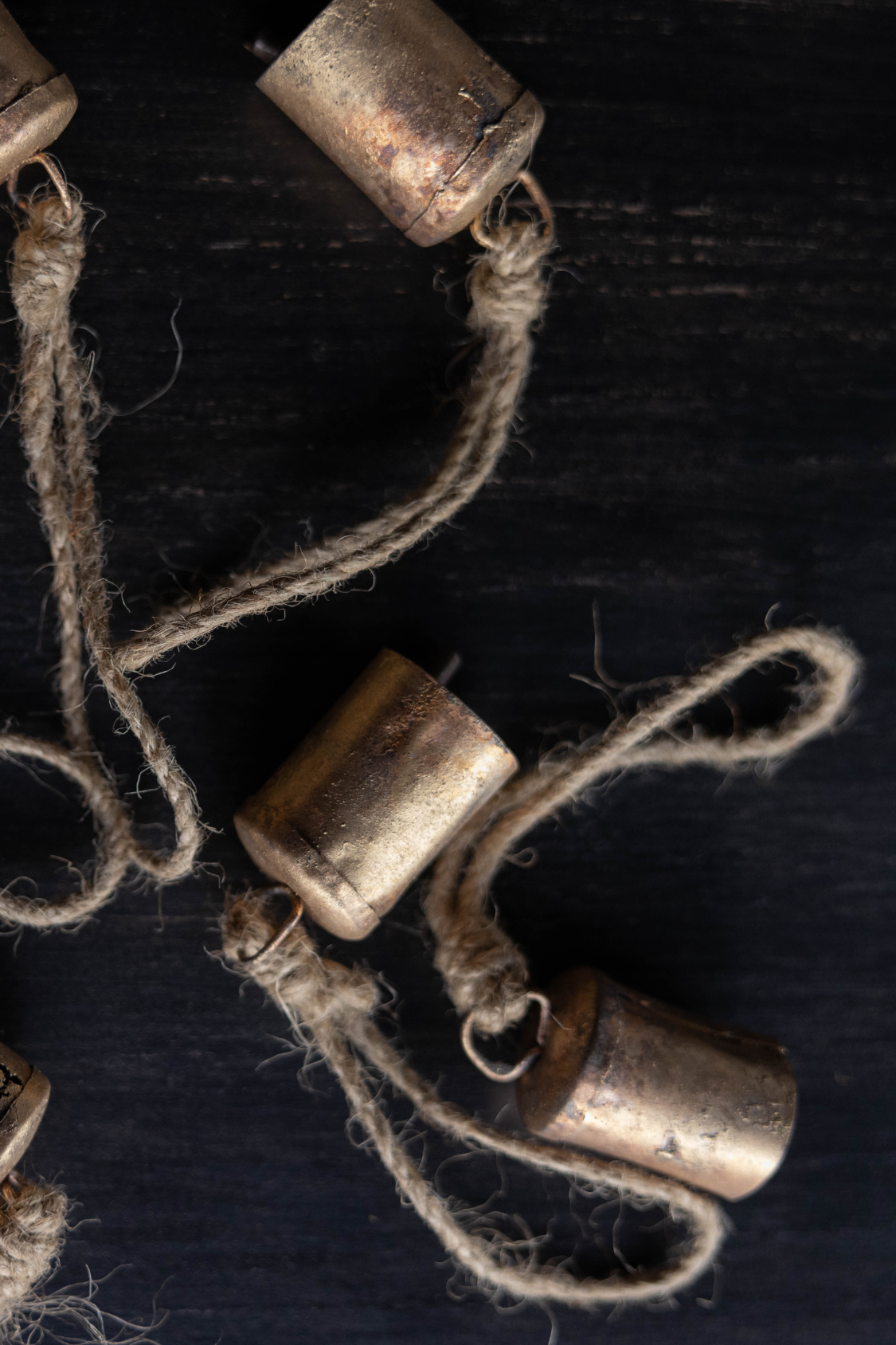 Barrel Iron Bell Ornaments