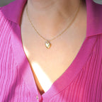 Blueyejewelry - Heart Locket Necklace - Vintage Style Locket Heart Pendant