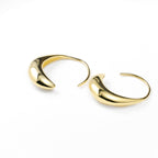 Bold Threader Drop Earrings - 925 Silver Hook Wire Earrings