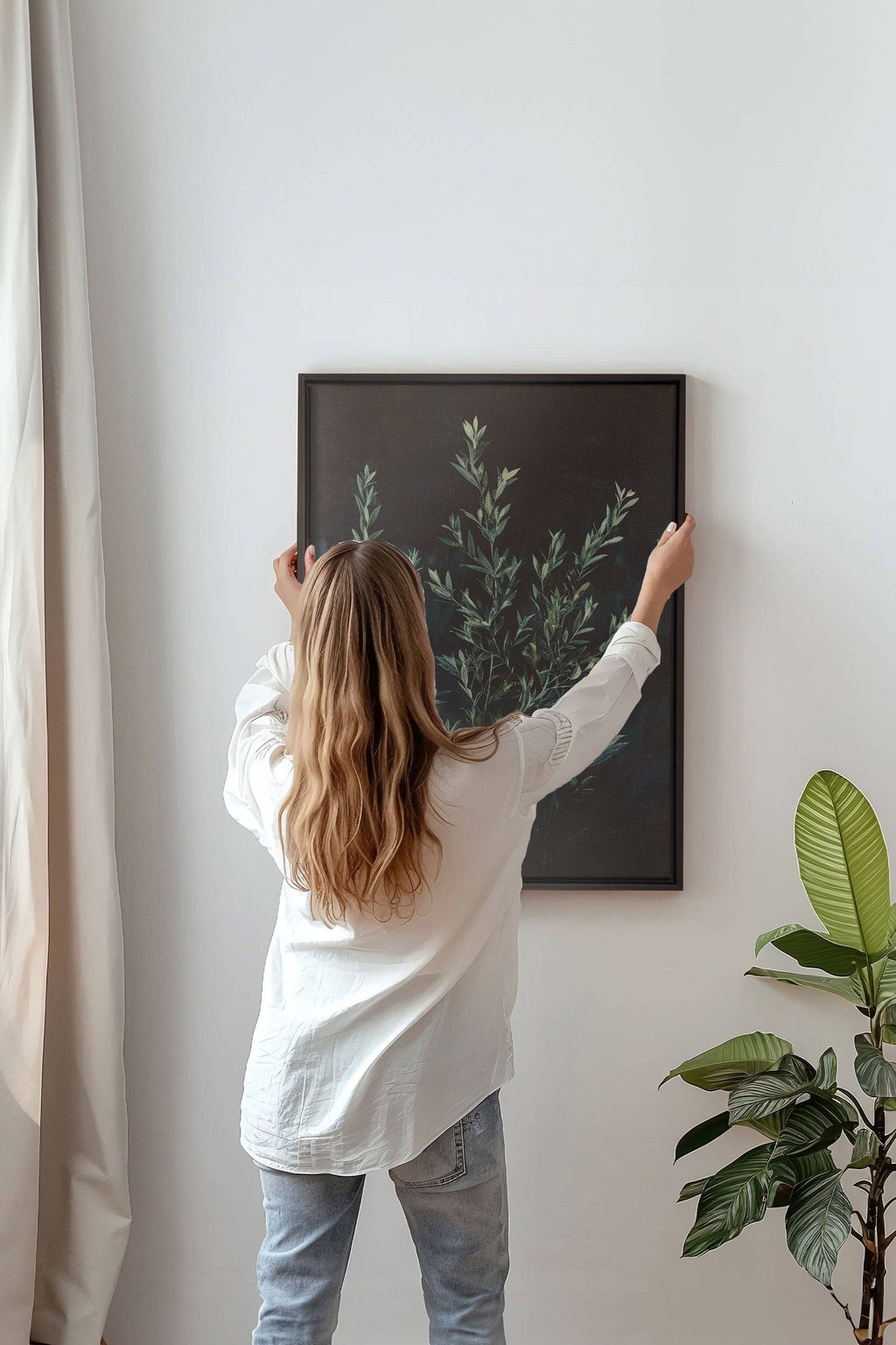 SOUS-BOIS, canvas wall art print