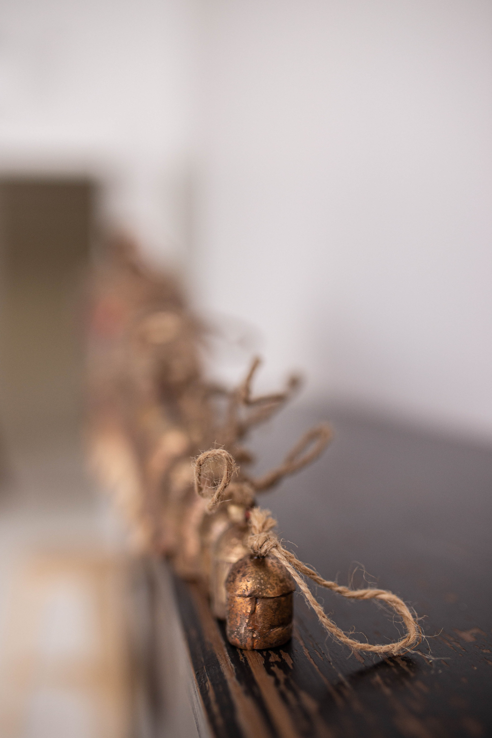 Vintage Inspired Iron Bells Christmas Decor