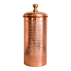 Luxe B Co - Copper Hammered Canister