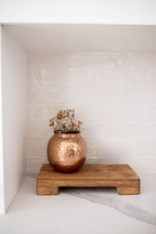 Luxe B Co -  Copper Inspired Hammered Flower Vase Pot
