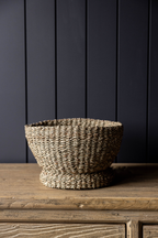 Luxe B CO- Woven Seagrass Bowl