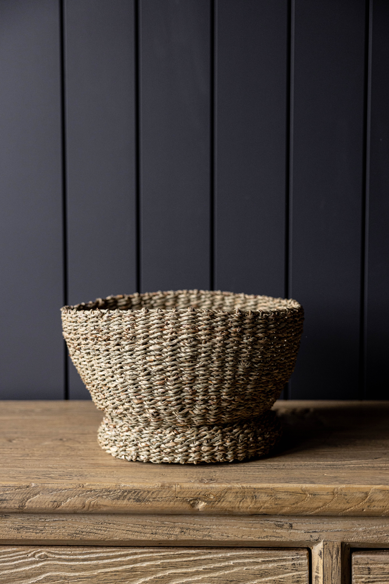 Luxe B CO- Woven Seagrass Bowl