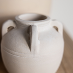 Luxe B CO- Cordoba White Matte Vase With Handles