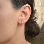 Blueyejewelry - Dainty Threader Earrings | 925 Silver Teardrop Wire Earrings