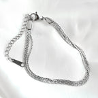 Layered Chain Bracelet - Shimmering 4-layered Bracelet