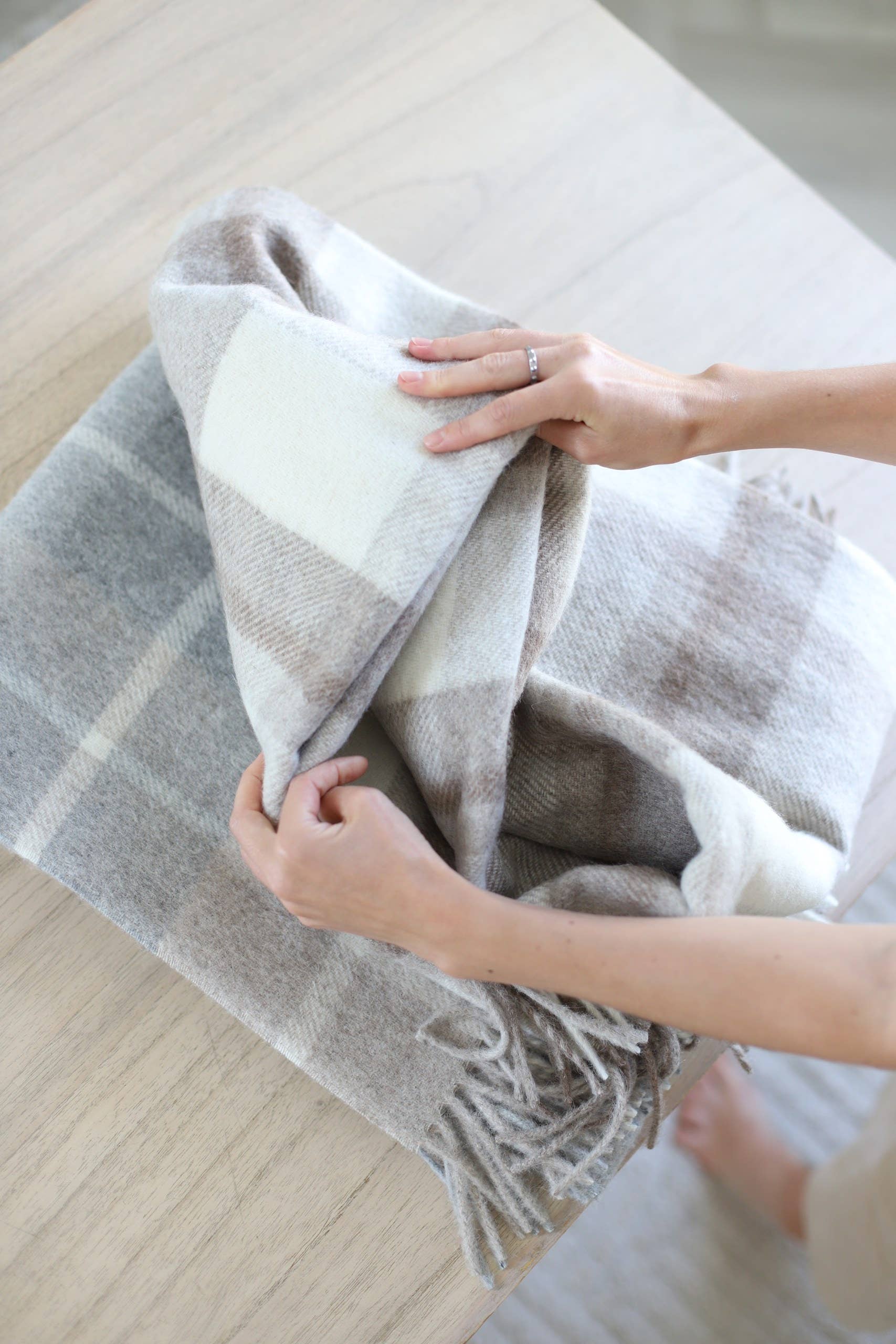 Inverness Alpaca & Wool Throw
